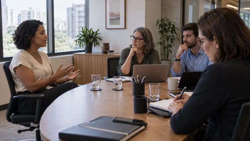 Entrevista com vários entrevistadores: como responder sem perder o fio da conversa